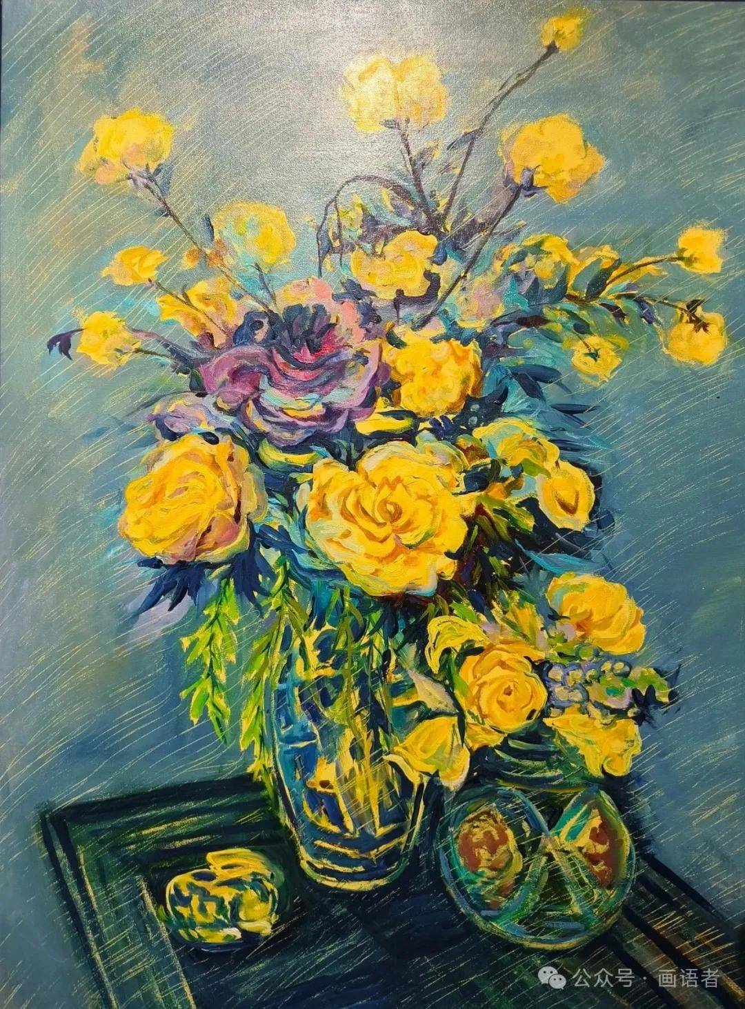 索美画廊主办的顾月华上海油画展开始预约_艺术_作品_顾师