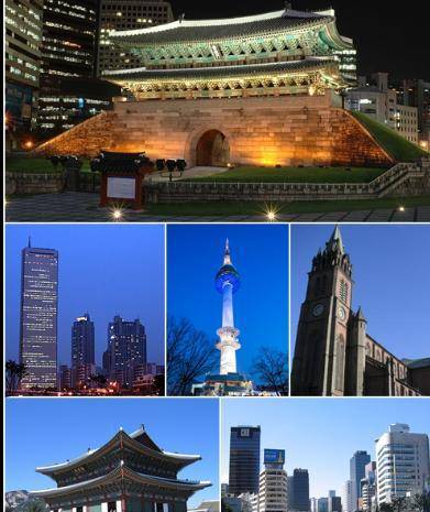 这三个地方啊,平壤和首尔大家可能比较熟悉,这分别是现在朝鲜和韩国的