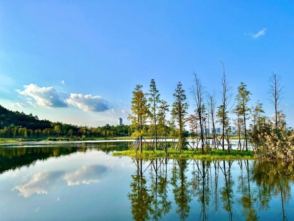 成都最美的湖泊,免费看海玩沙,风景如画上过央视