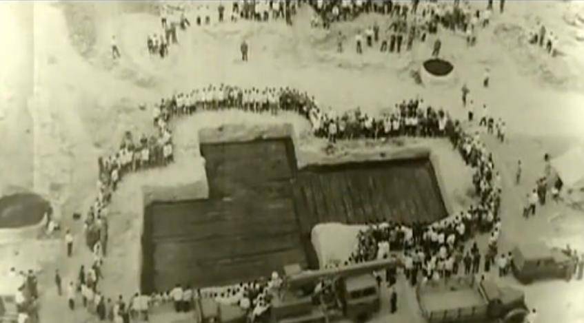 是长沙马王堆墓的6倍,越王勾践墓的8倍!相当于现在的一个大平层.