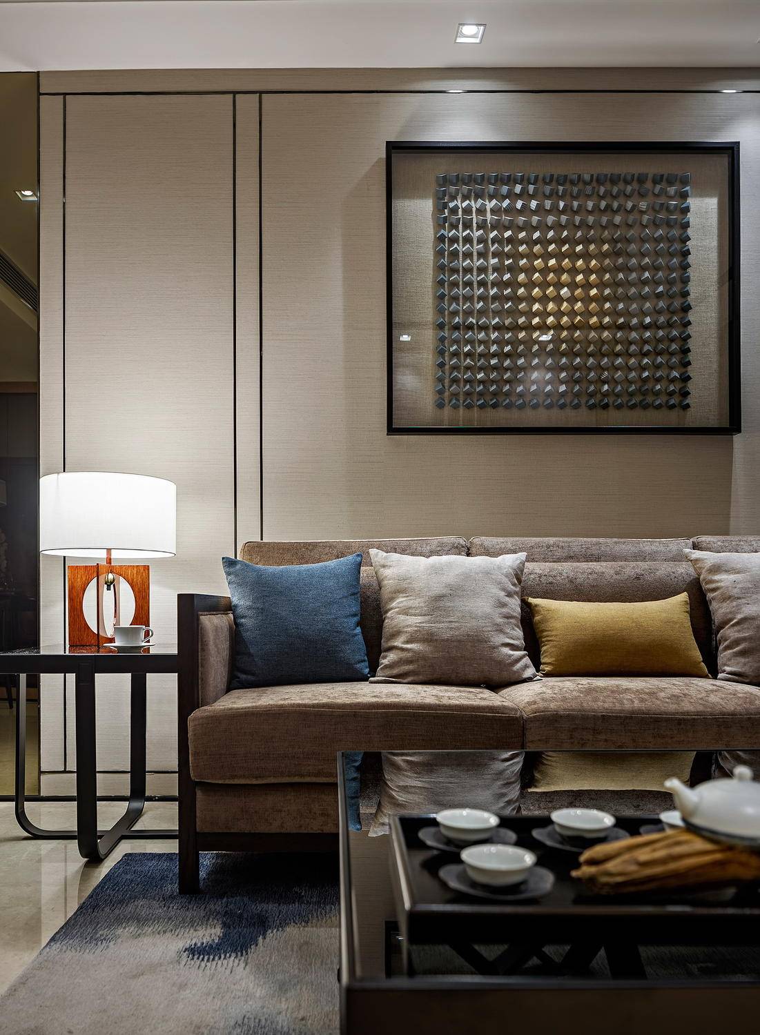 轻奢新中式设计,气韵畅通,雅韵满庭