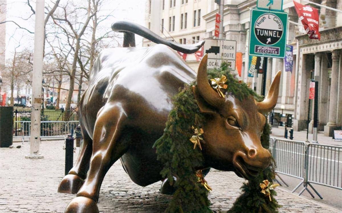 华尔街牛真实图片图片