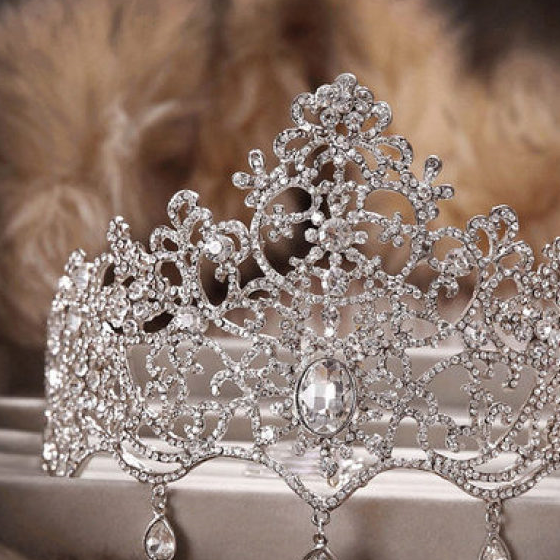 十二星座的粉红少女心公主皇冠,我是双鱼座,仙女下凡!