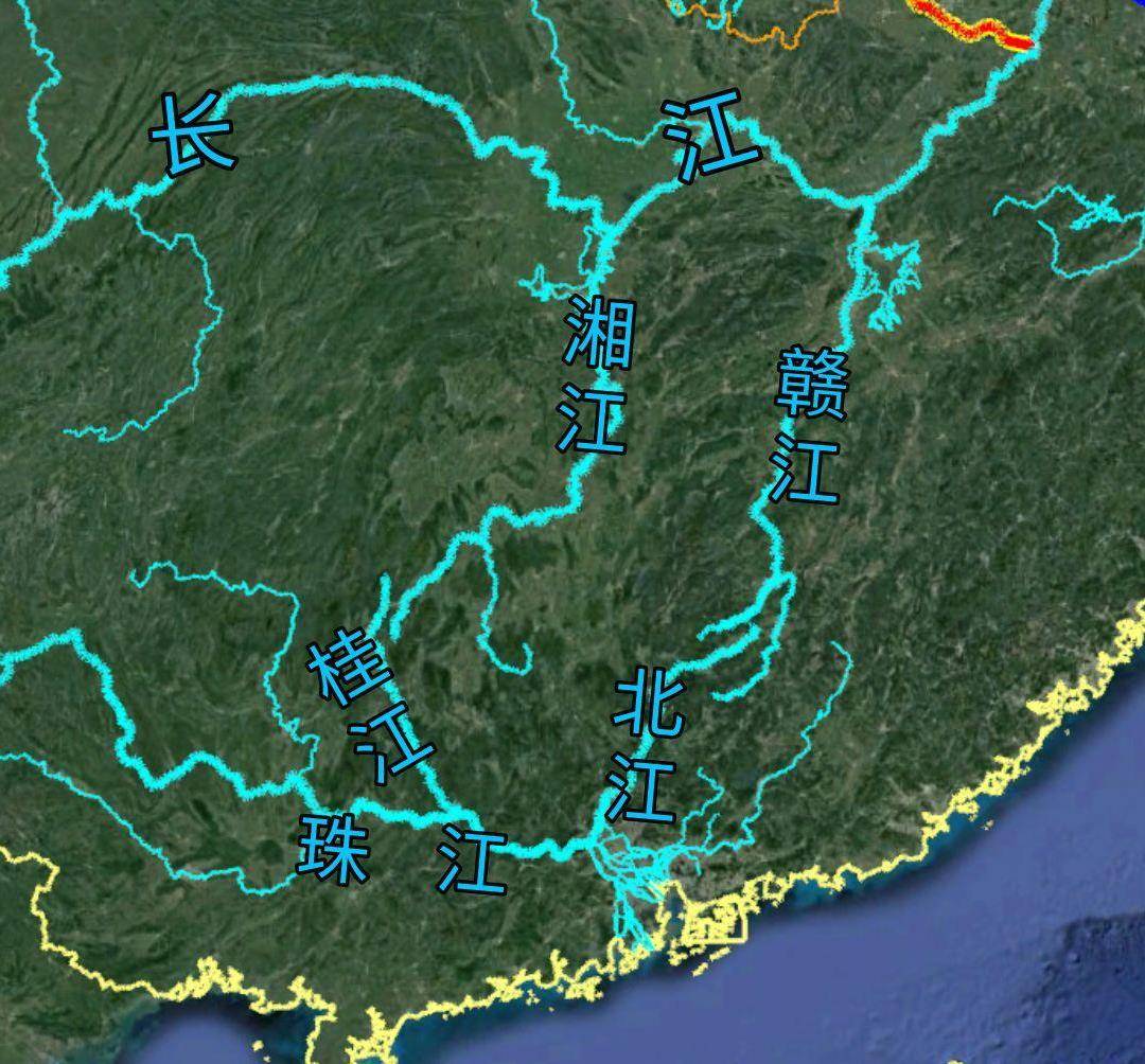 长江_水系_黄河