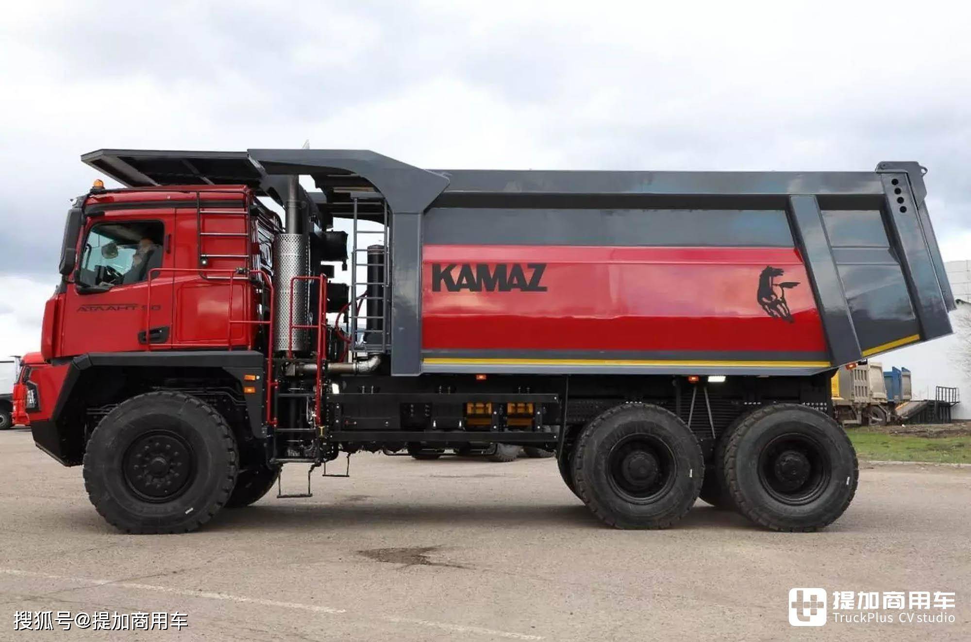 俄罗斯卡玛兹atlant-50自卸车亮相,载荷49吨,可耐零下40度低温