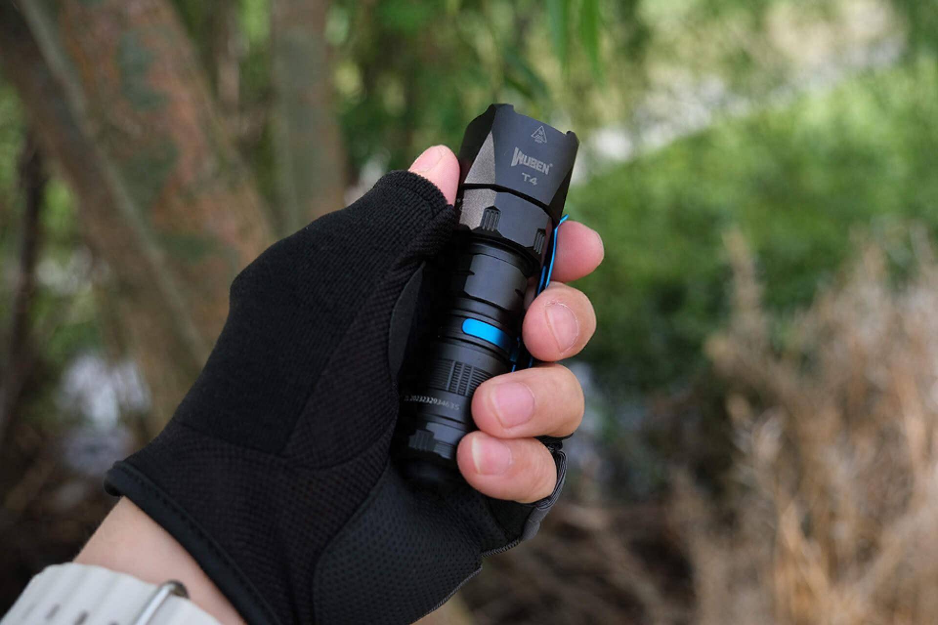 wuben务本t4战术手电:亮度爆表,探险无忧!_手电筒_设计_照明