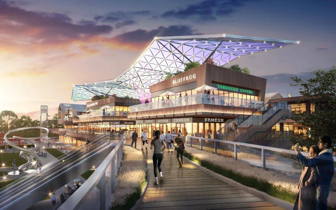 新城地产自带松弛感的公园式街区场景创新赋能商业运营