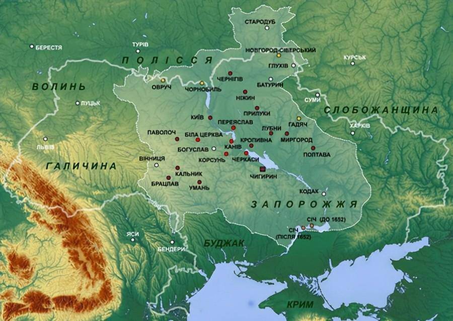 (第聂伯河)右岸乌克兰地区的控制权;承认哥萨克酋长国为奥斯曼藩属国