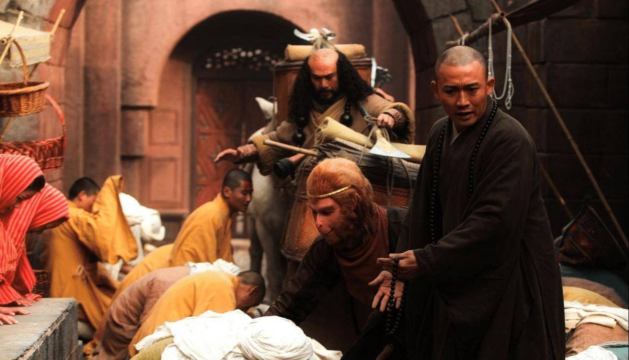 地藏王菩萨要度他的母亲,由此,锦襕袈裟 九环锡杖 金蝉子十世转生的唐