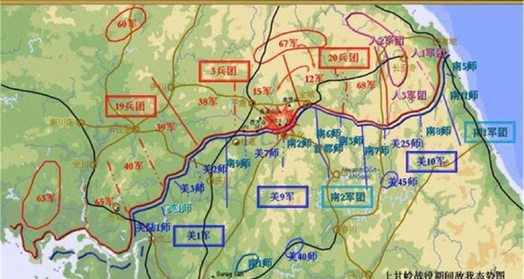 上甘岭位置图片