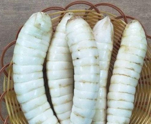 后来问过了老奶奶后才知道,原来这种食物叫做竹根薯,是一种奶奶家乡的