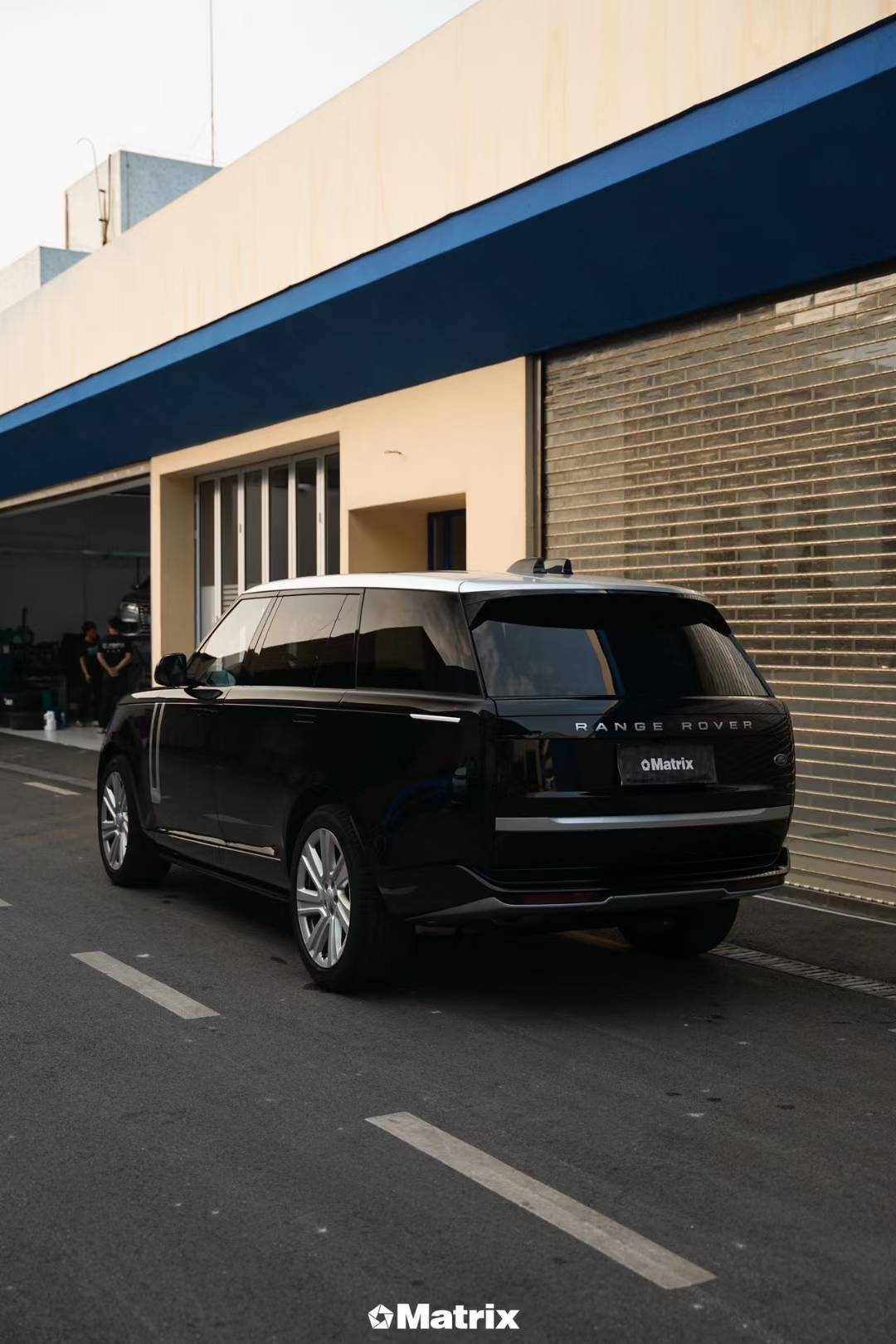 路虎揽胜matrix矩阵漆面保护膜base车衣,8.5mil厚度,终身质保