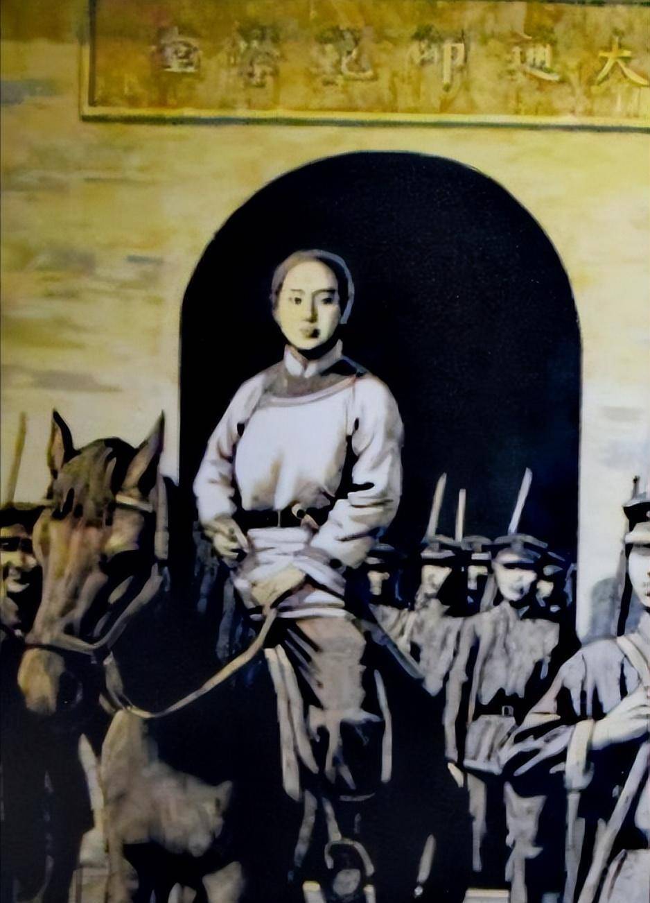 秋瑾知道自己迟早会落入清兵手中,所以她婉拒了革命党人王金发的撤退