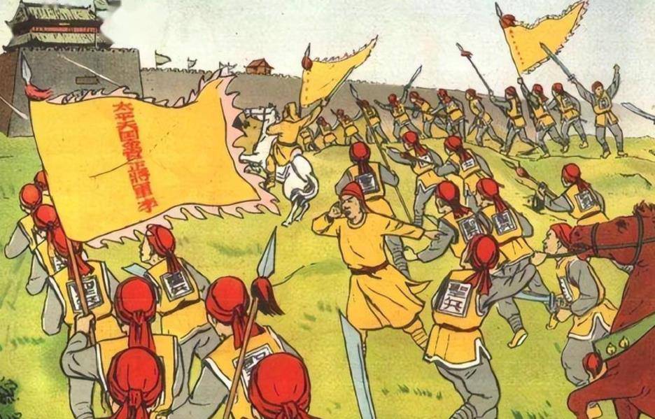 咸丰三年(1853年)五月八日,太平军誓师北伐,由林凤祥,李开芳,吉文元的