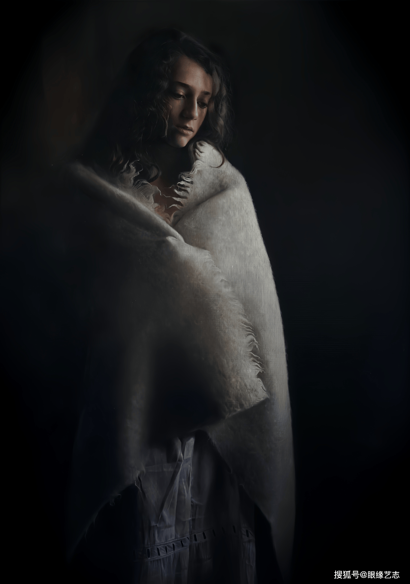 安妮-克里斯汀·罗达的画中没有微笑