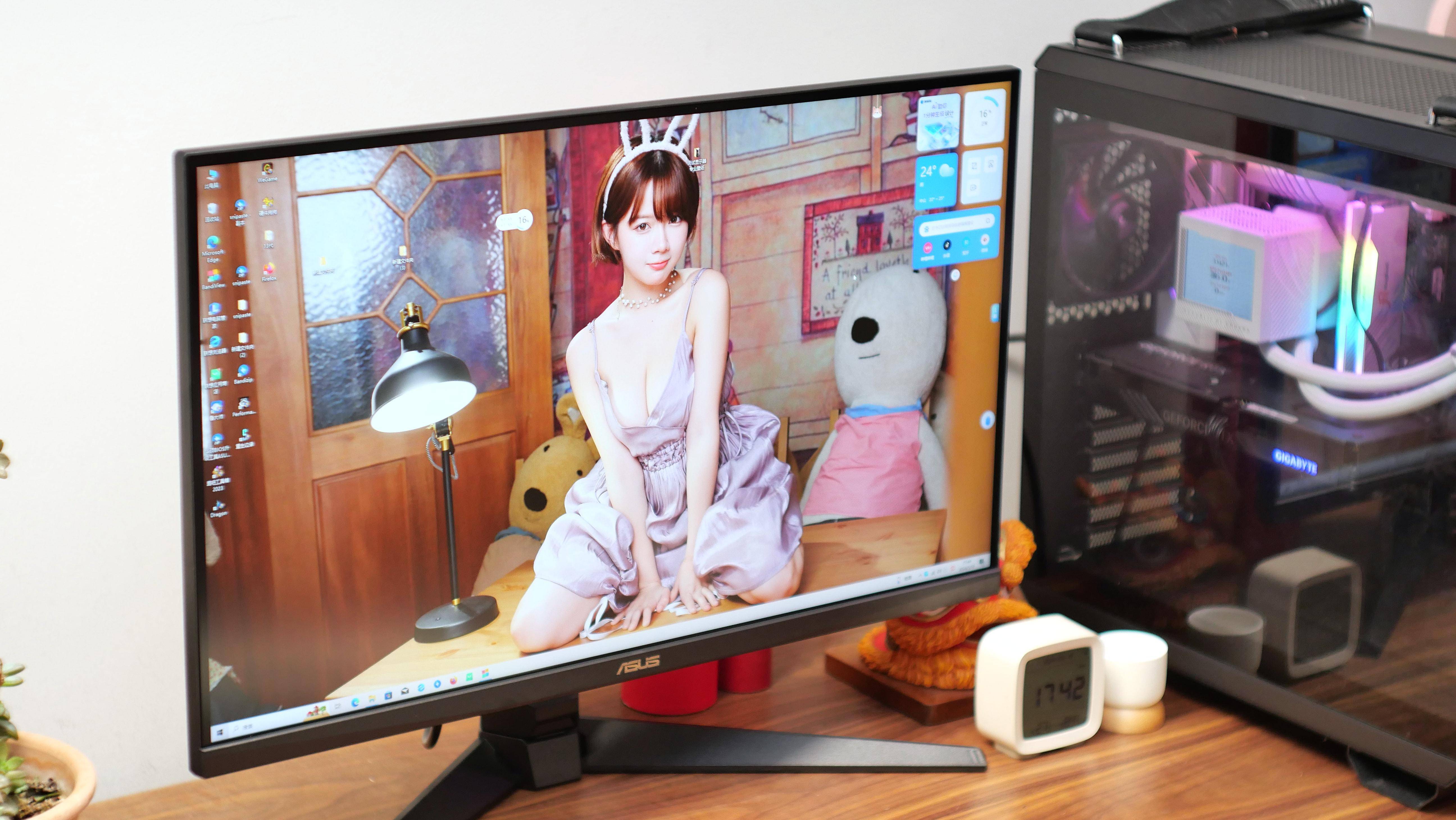 一千多元就能入手的华硕tuf gaming 电竞特工电竞显示器