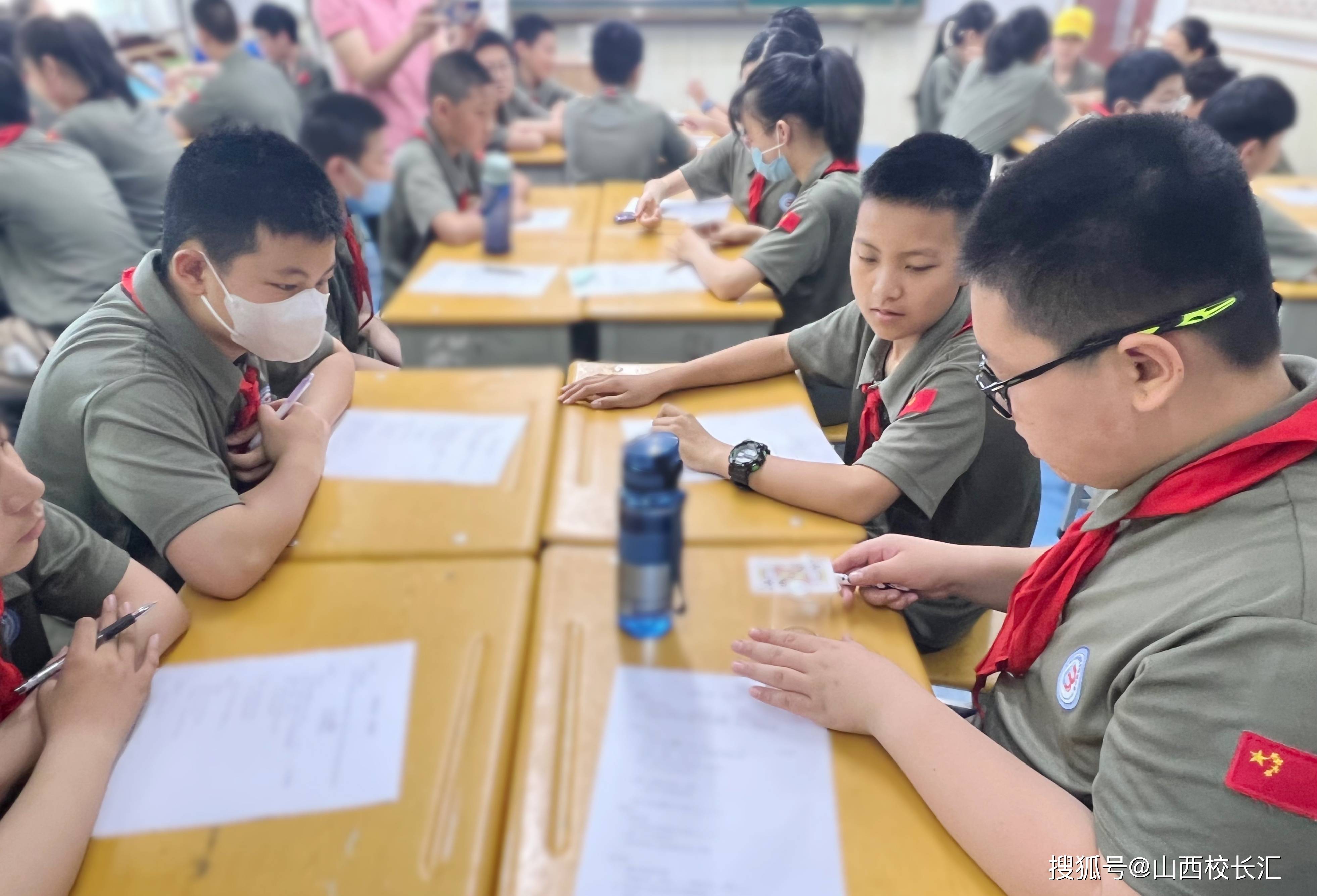 科学接力 小初同行 太原杏花岭区坝陵桥小学小初衔接理化进校园