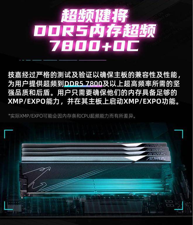 技嘉 b760m aorus elite ax-p 雕妹主板来袭