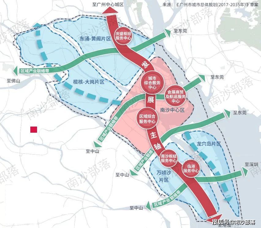 南沙港规划图片