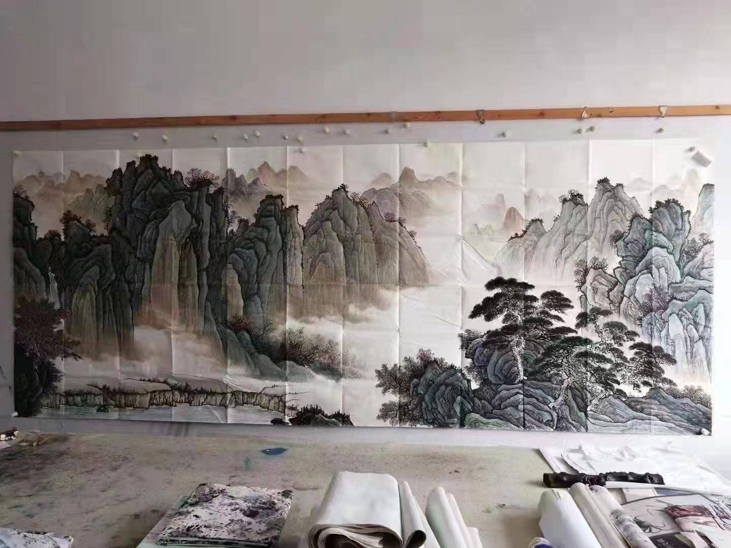 杰出画家刘二郎