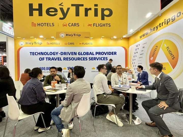   喜欢玩HeyTrip，全球旅游资源汇聚ATM迪拜，中东最大的旅游展会。