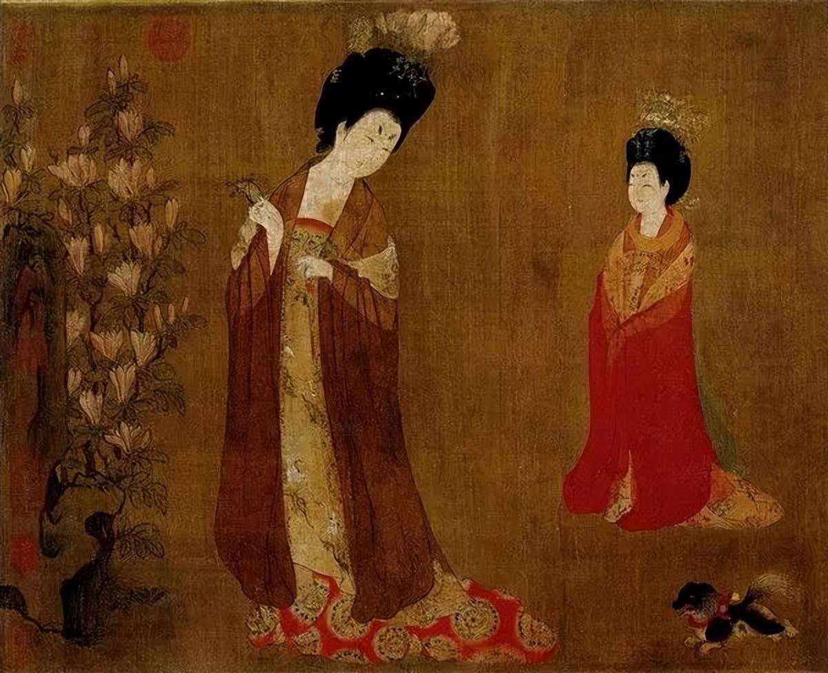 忽急忽缓,玄宗屏息静听,这"郎当"之音,好似那娇滴滴的玉环在呼唤"三郎