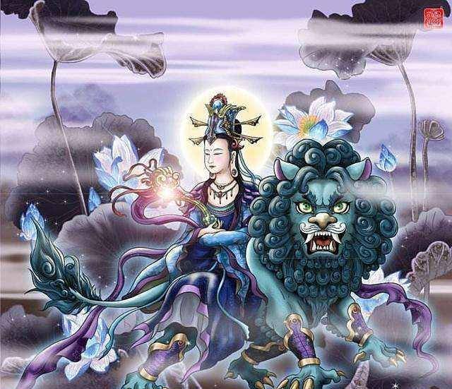 四大菩萨中,为何唯独他的坐骑不曾下界为妖?你看这坐骑是啥来头