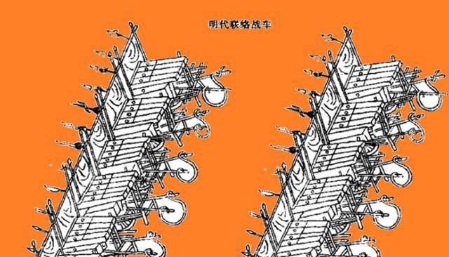 偏厢车,车车相联,形成车城,更利于防守,或者说戚继光考虑立于不败之地