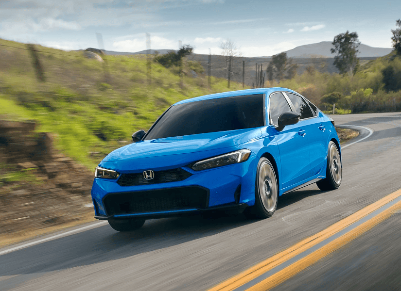 2025款本田思域官图发布,外观更年轻运动,提供2.0l混动系统