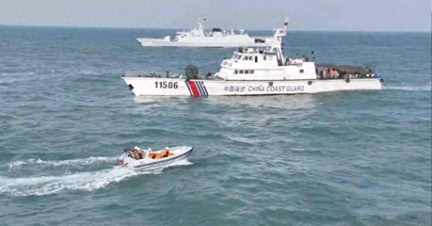 我海警驶入台湾离岛3海里,台海巡要求立即离开,否则采取行动