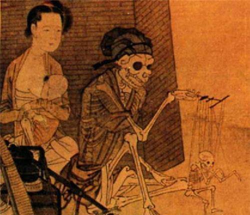 故宫有幅宋朝"鬼画",放大10倍看她在做什么?网友:不能看太久