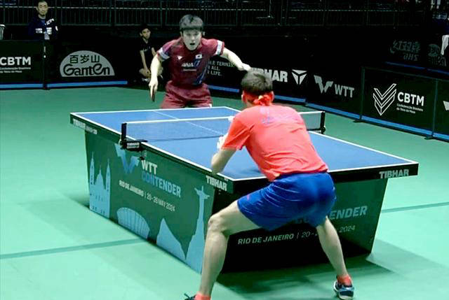 张本智和在里约乒乓球赛遭逆转出局