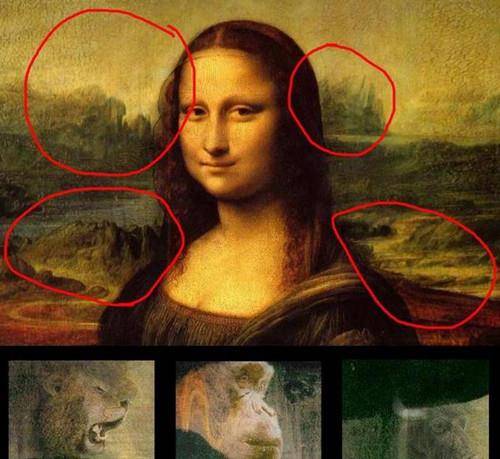《蒙娜丽莎》为何如此神奇?科学家将画放大10倍后,找到4种动物