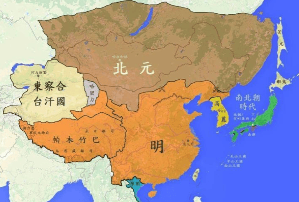 元朝灭亡之后,明朝为什么没有把元朝的所有疆域,全部恢复过来?