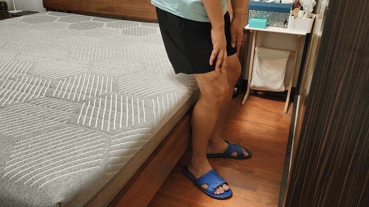 上小米有品换张8H黑金刚大口径护脊床垫，拯救受损老腰