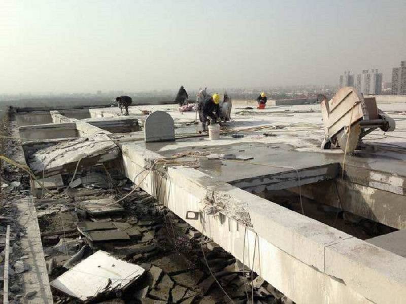 绳锯切割拆除混凝土