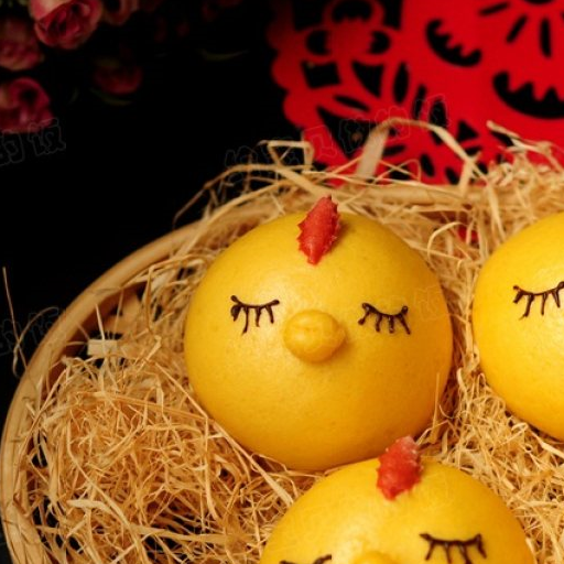 小鸡馒头,特别可爱的小馒头宝宝们看了就想吃