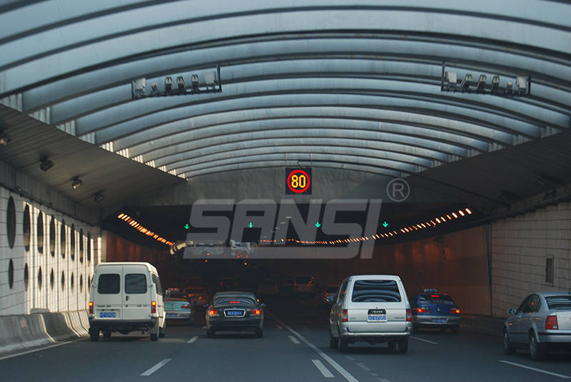 隧道洞外led可变限速标志|三思显示