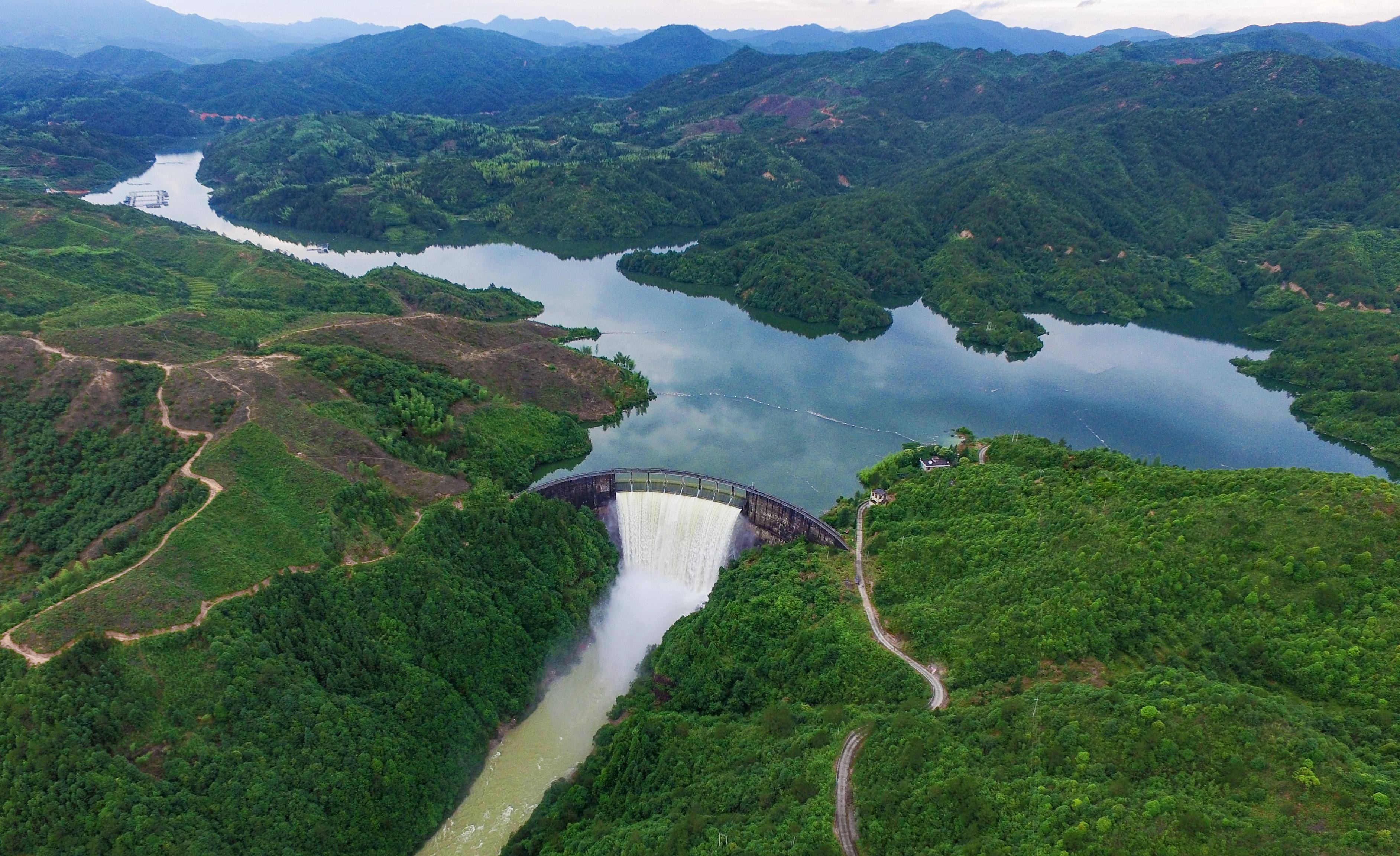 水库泄洪流量监测系统