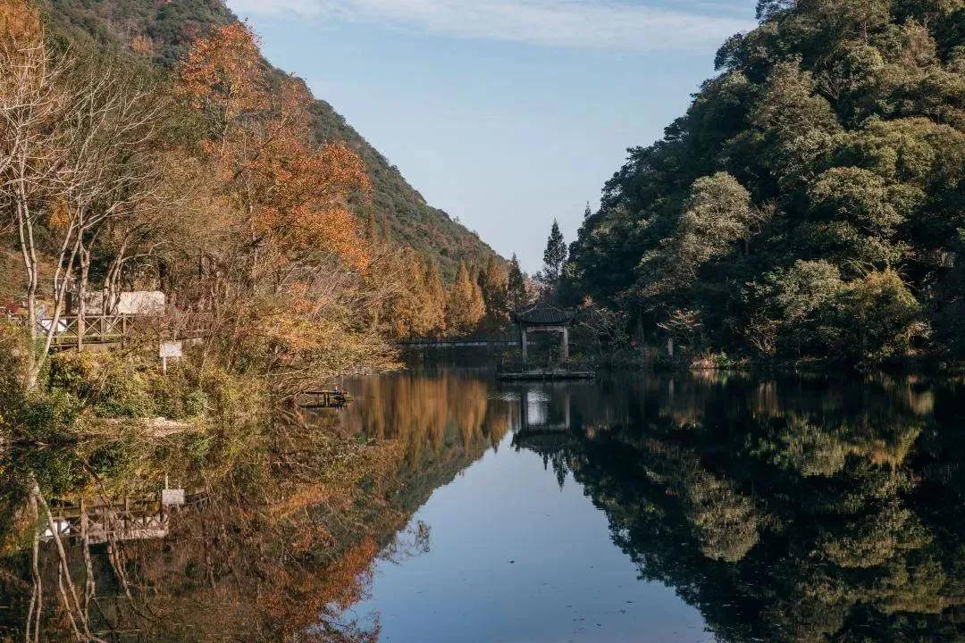 隐逸于山谷之中的温泉小屋,灯火阑珊,蛙鸣虫唱——宁海·拾贰忆温泉山