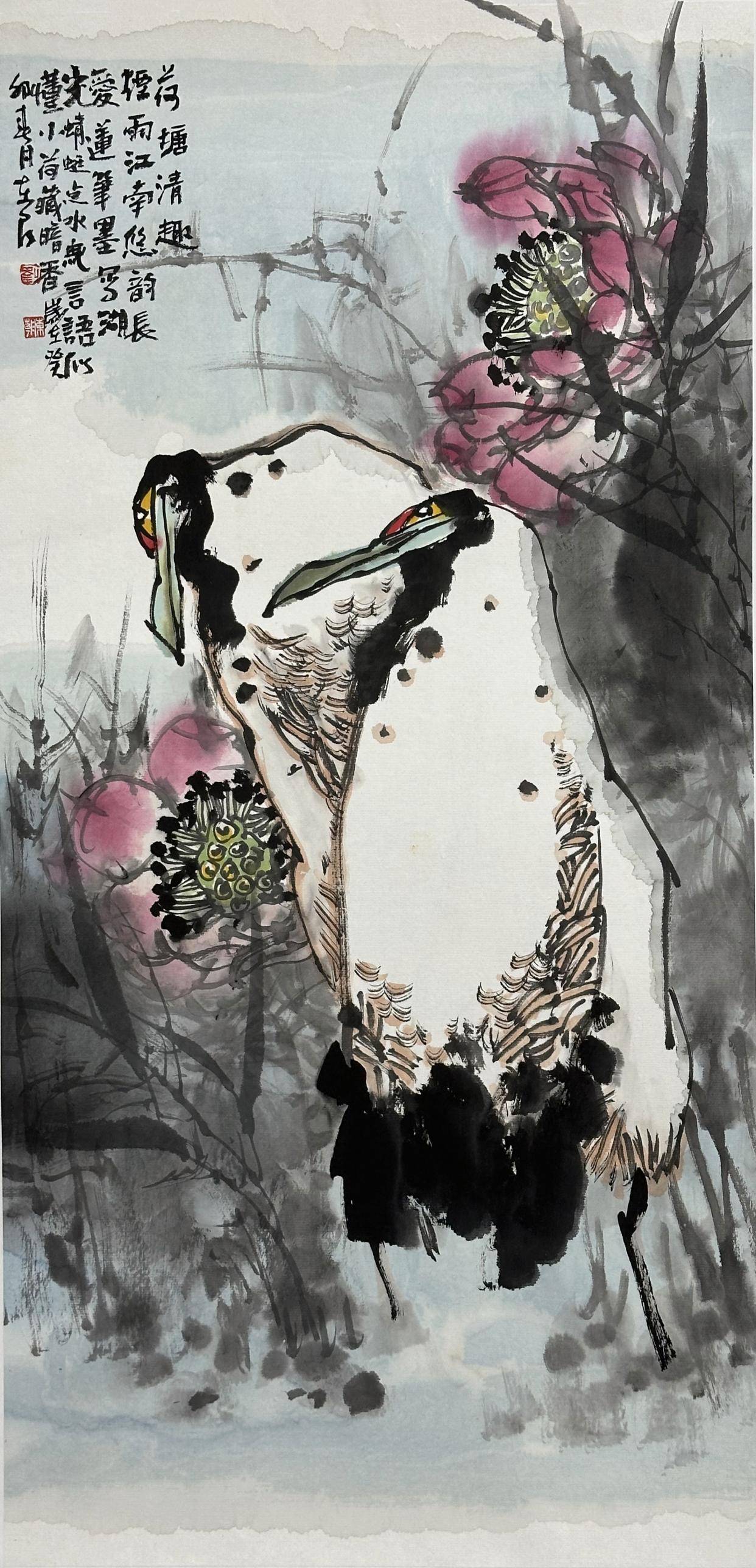 他用画笔描绘出了一幅幅生动而富有内涵的艺术画卷,让人们在欣赏中
