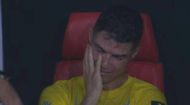 c罗尽显自律与热爱 为沙特国王杯错失流泪