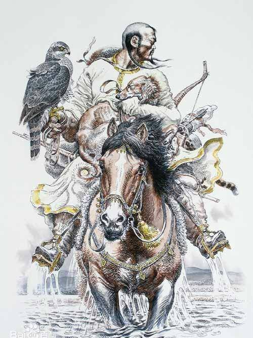 女真武士女真族的人长期被辽国欺压,这一日的反抗是他们忍辱负重多