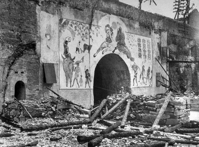 1945年8月,刚刚光复的桂林:整个城市只剩下断壁残垣