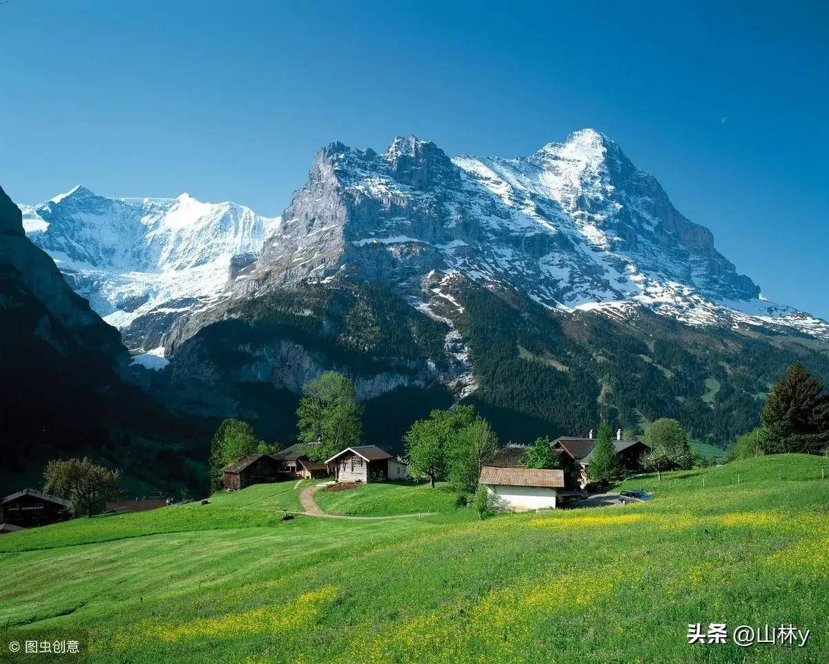 瑞士风光 手机壁纸图片