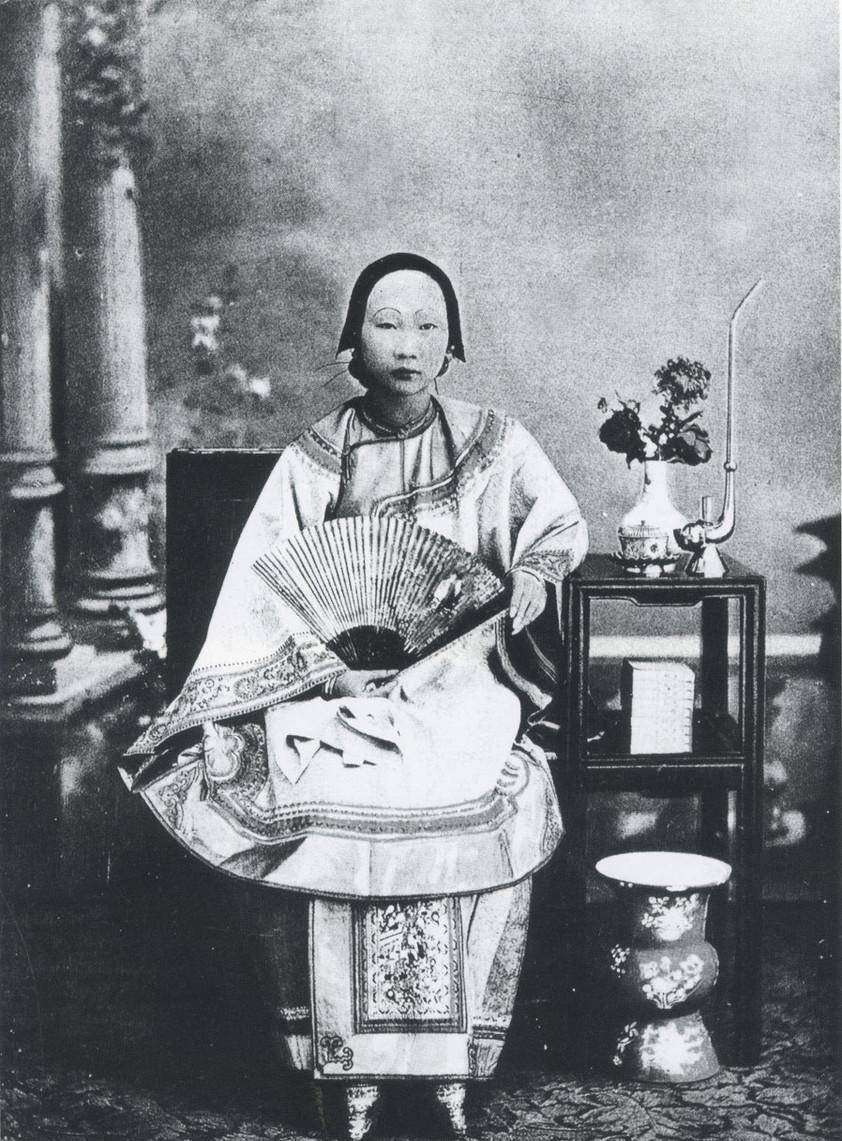 辜鸿铭_女子_旗袍