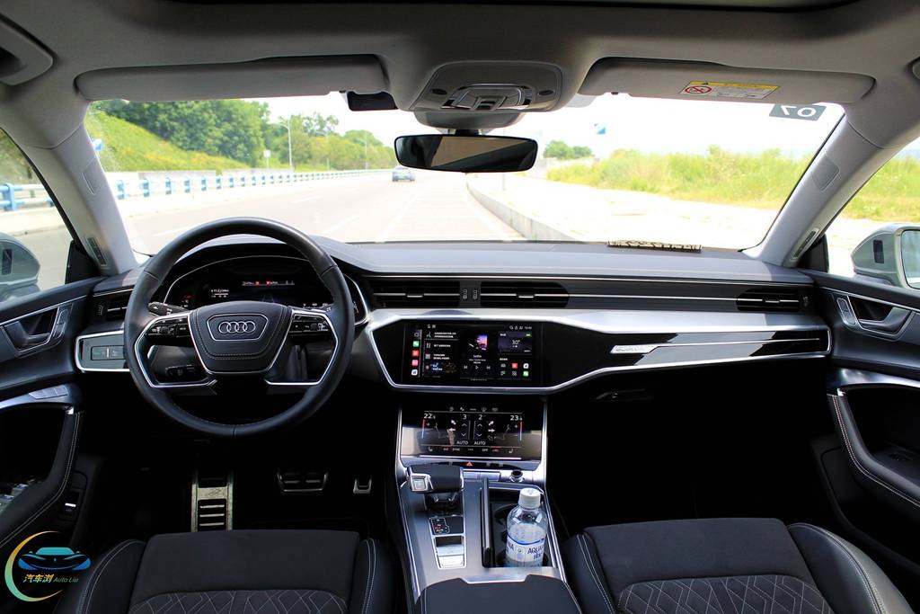 新奥迪a7l深度试驾 横扫路面的强大气场