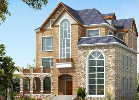 两款复古风格的农村自建别墅,二层三层任你选择