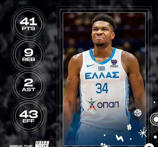 字母哥确认加盟希腊男篮 参加奥运会落选赛