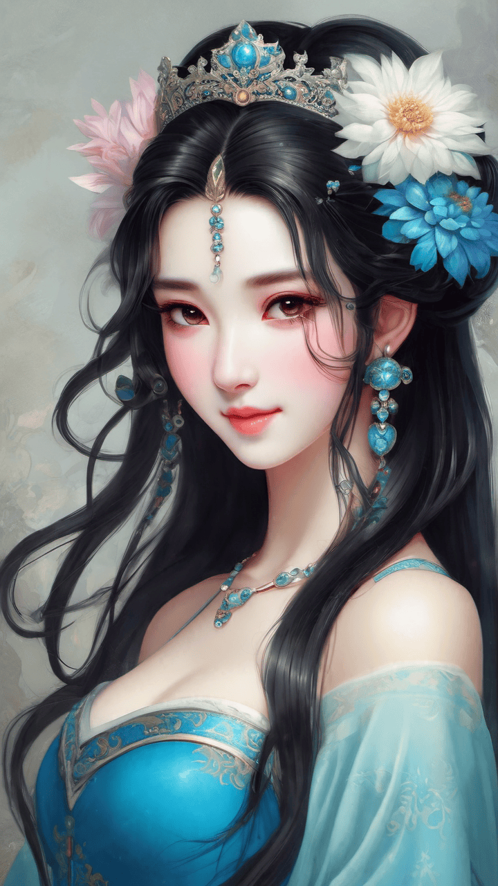 国漫女神争芳斗艳!ai美女写真壁纸合集(第三弹)